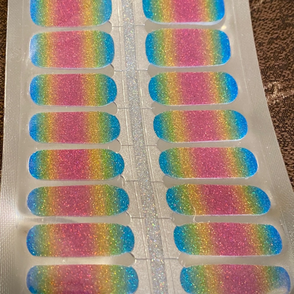 REAL NAIL POLISH STRIPS - Ombré Sparkle